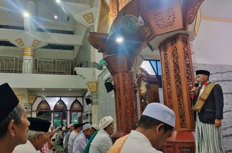 Ahmad Syaikhu di Masjid Agung Bangkalan