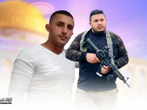 Dua Pejuang Perlawanan Tewas Dalam Bentrokan Bersenjata dengan IOF di Jenin 1 Pejuang Perlawanan Palestina