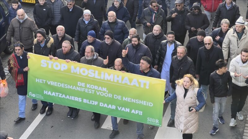 aksi protes pembakaran Al Quran Belanda
