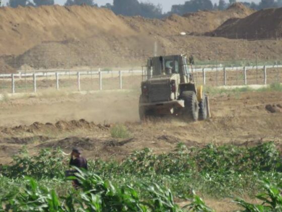 Lahan Pertanian Warga Palestina