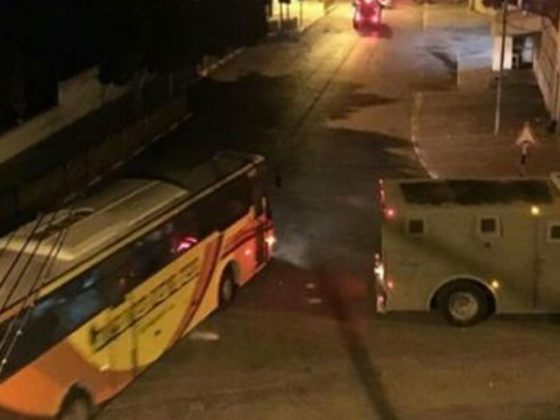 bentrok di timur nablus