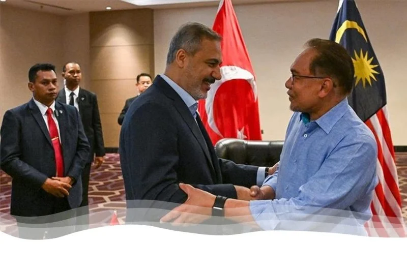 Anwar Ibrahim dan Hakan Fidan