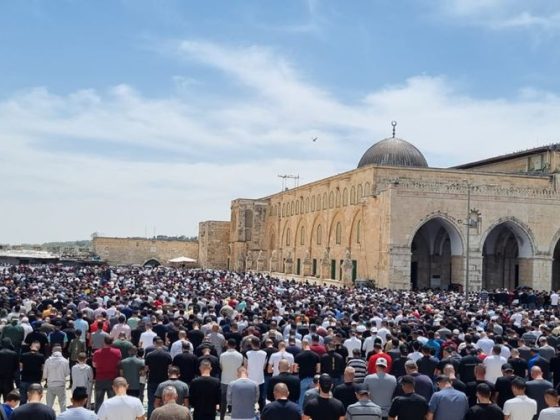 50.000 Warga Palestina Melaksanakan Salat Jumat di Masjid Al-Aqsa 9 salat jumat Al Aqsa