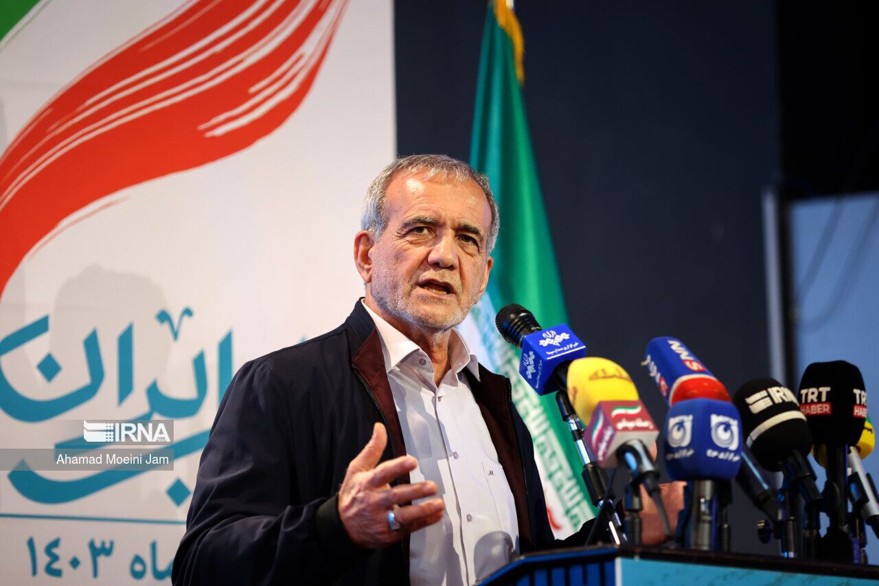 Presiden Iran Masud